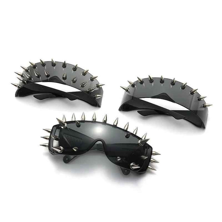 Edgy Spiked Sunglasses