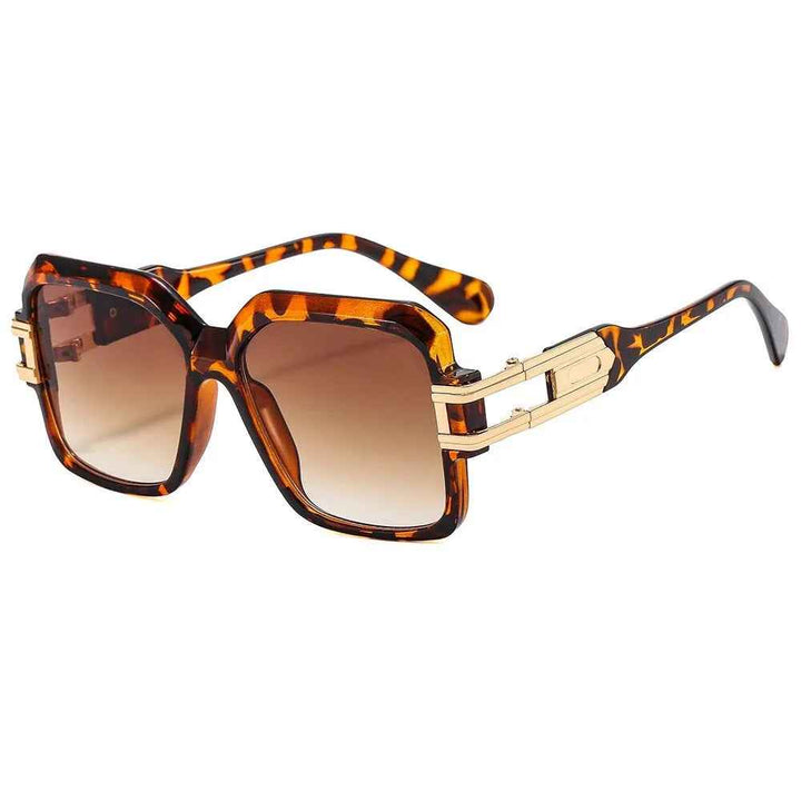 Vintage-Inspired Retro Sunglasses Leopard