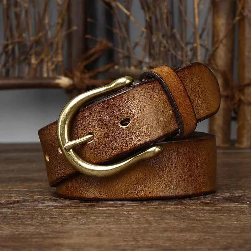 Durable Cowhide Leather Belt for Everyday Wear