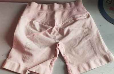 Women's High Waist Seamless Yoga Shorts for Sports and Fitness XXL
