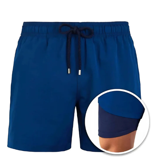 Men's Stylish Swim Shorts – Comfortable and Cool for Beach Days Blue