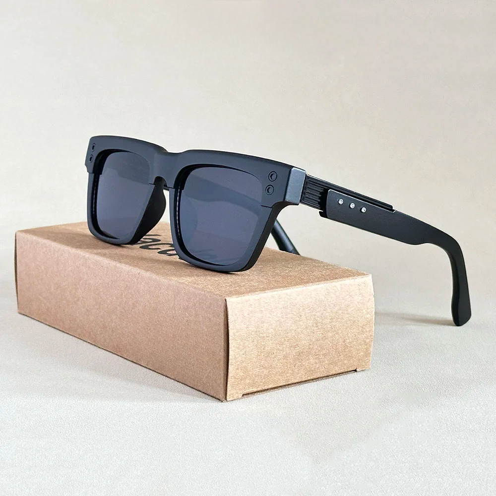 Chic Square Sunglasses for Stylish Looks Black
