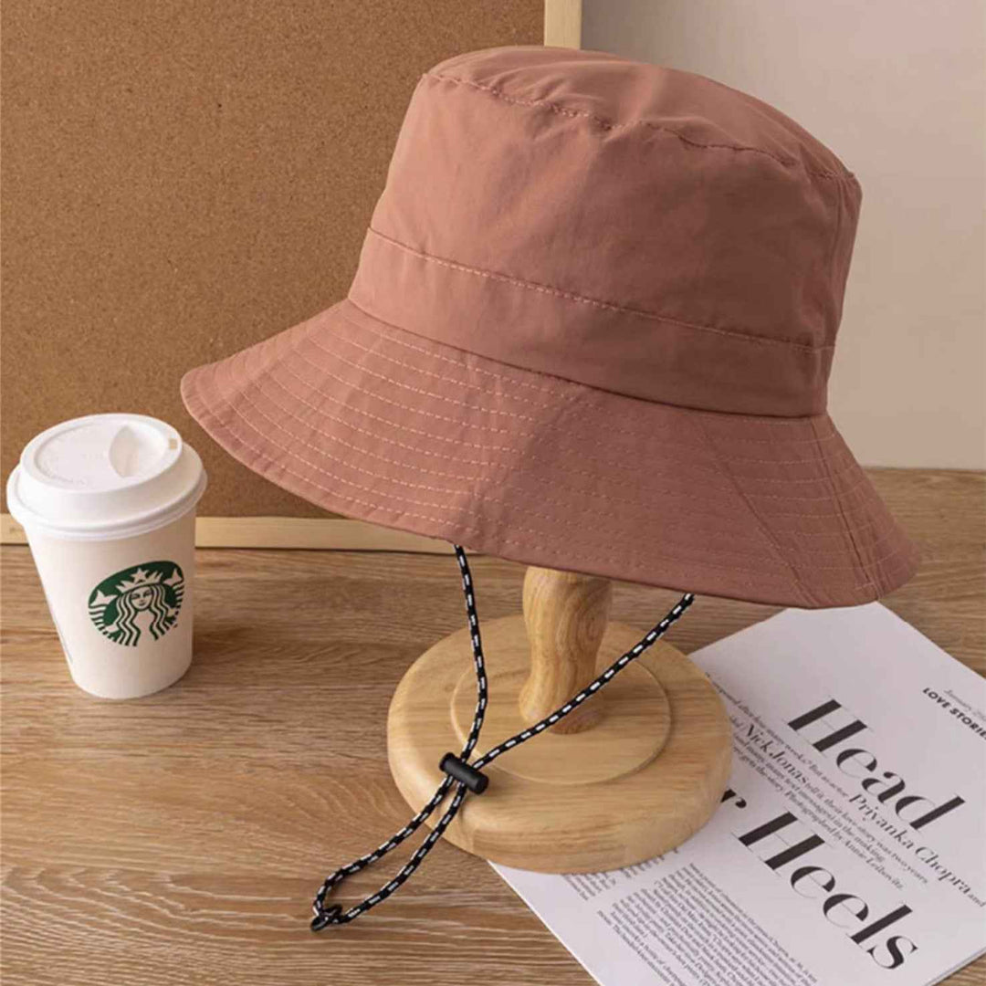 Foldable Fisherman Hat Summer Quick-drying Waterproof Outdoor Cycling Fishing Sunhat Women Men Red Adjustable