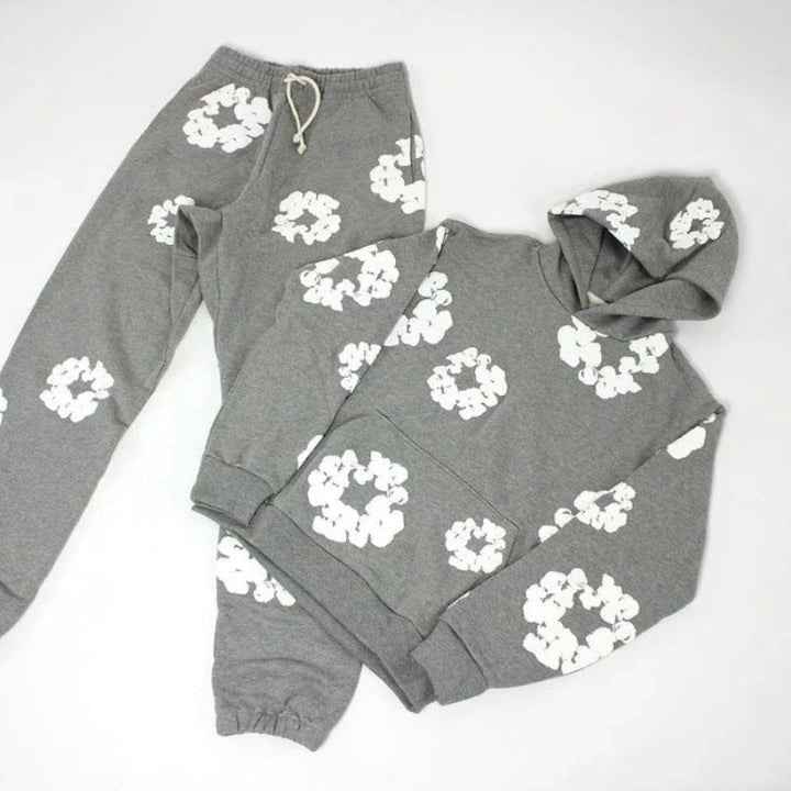 Aiden | Unisex Printed Tracksuit Set – Stylish Hoodie & Sweatpants