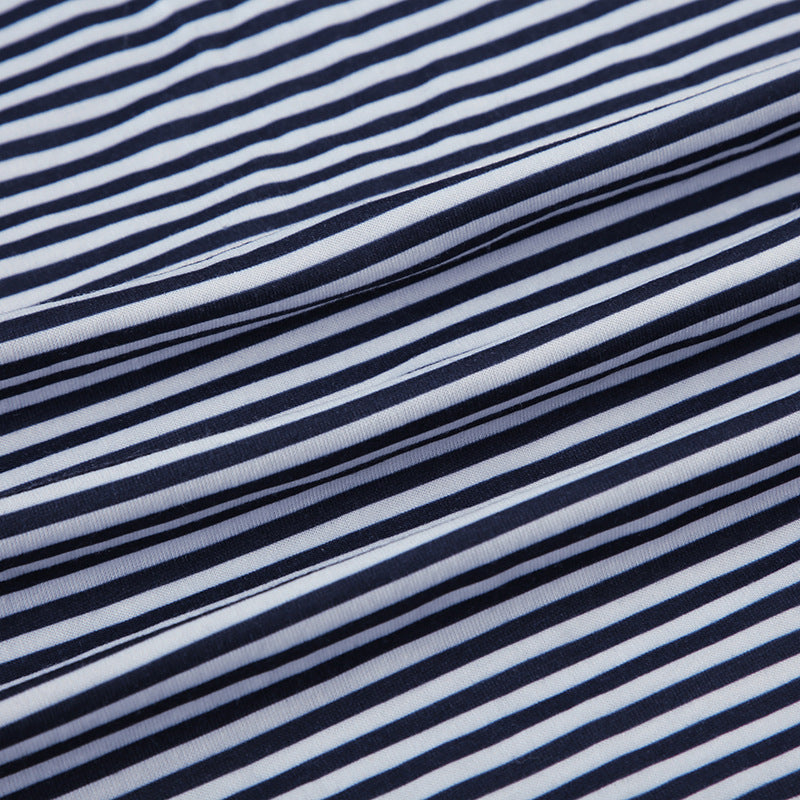Milly | Women's Comfortable Striped Lounge Pants with Low Waist