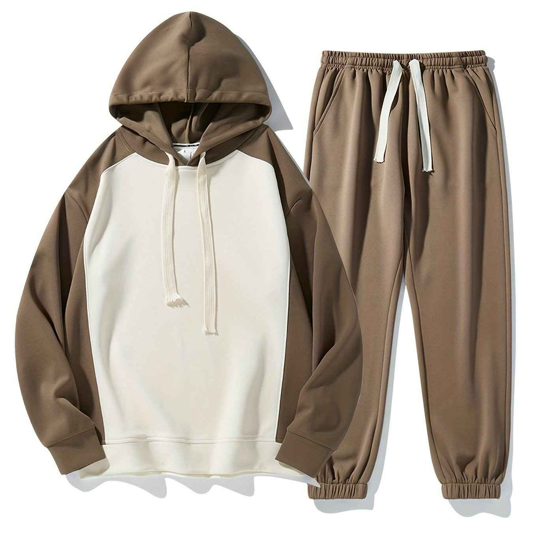 Men's Mellow Two-Piece Set Brown