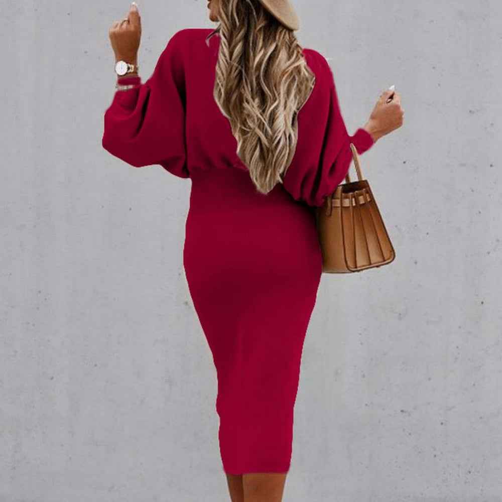 Women's Stylish Midi Dress