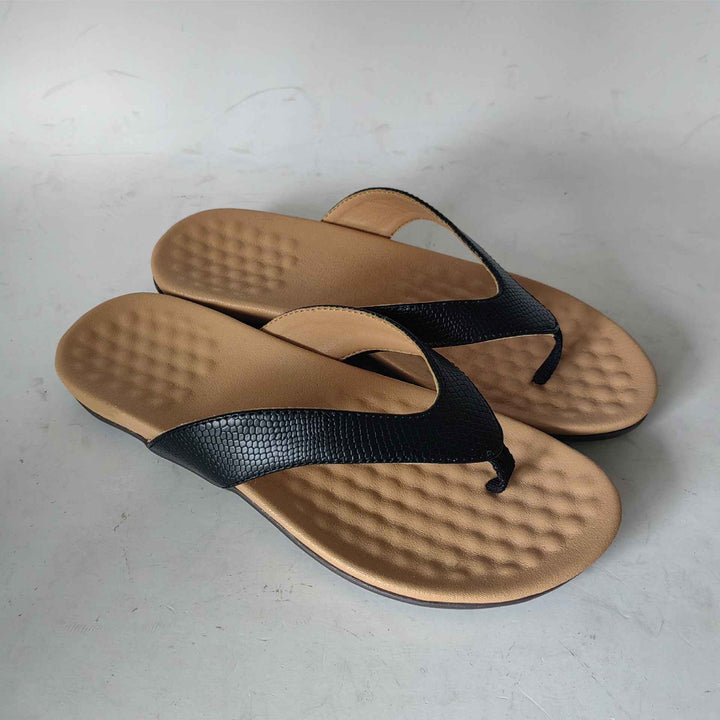 Summer Shoes Women Flip Flops Basic Plain Slippers Thong Sandals Strap Casual Beach Shoes Black