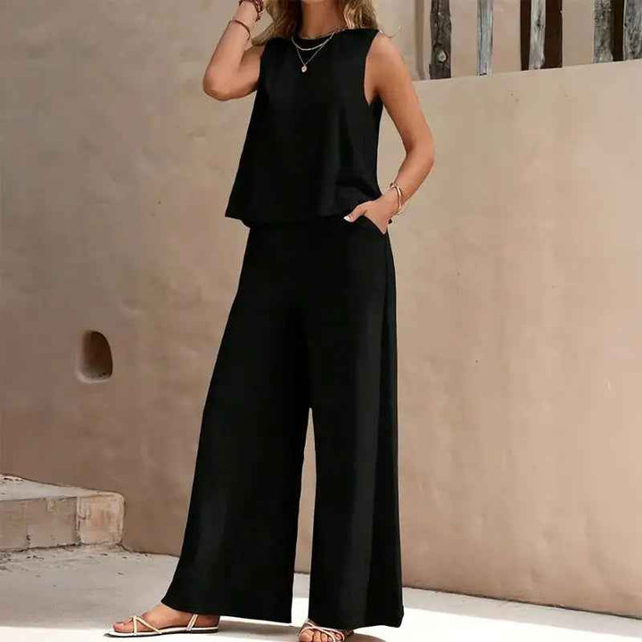 Women's Stylish Co-Ord Set Black
