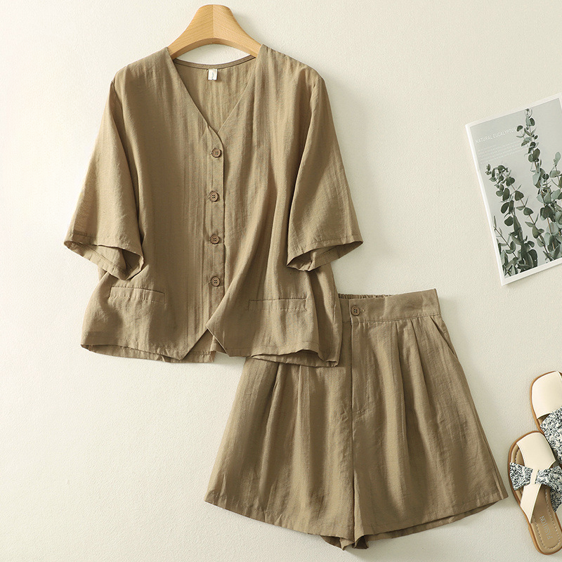 Linen Bedding Set - Soft and Stylish Mocha