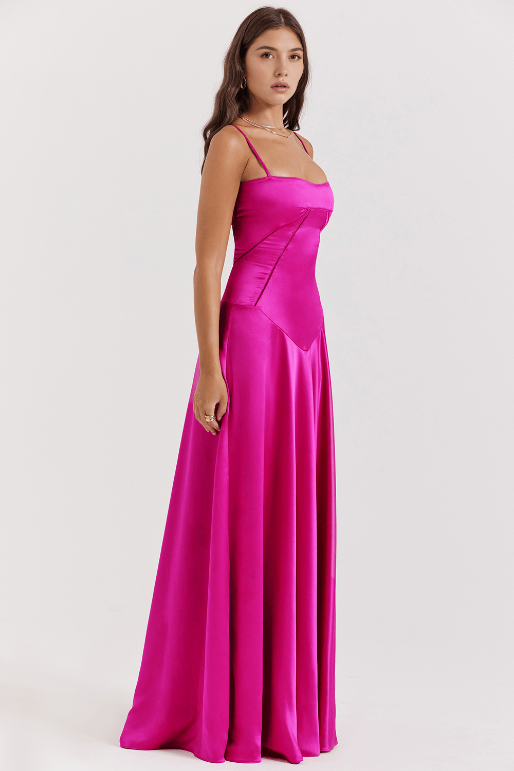 Donna | Women's Elegant Maxi Bustier Dress