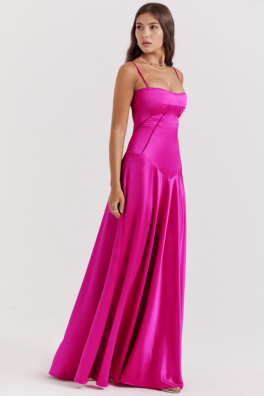 Donna | Women's Elegant Maxi Bustier Dress