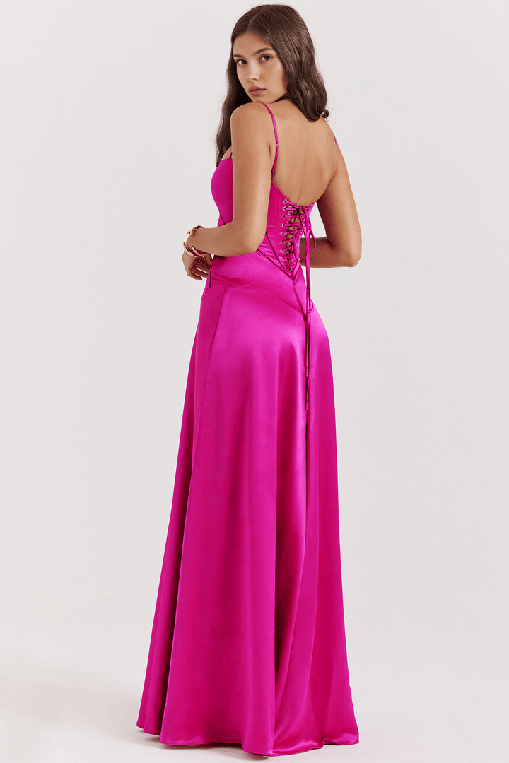 Donna | Women's Elegant Maxi Bustier Dress