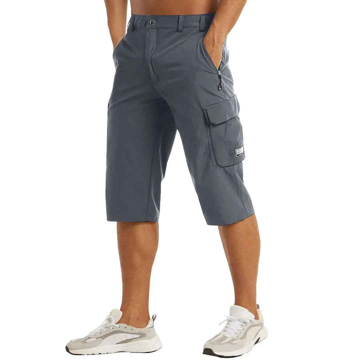 Roland | Versatile Cargo Shorts for Men - Stylish and Comfortable Dark Gray