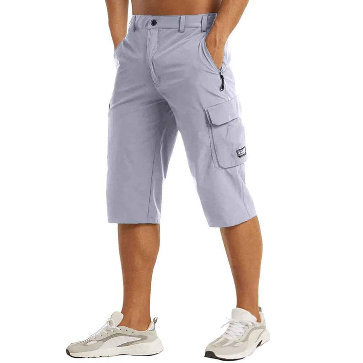 Roland | Versatile Cargo Shorts for Men - Stylish and Comfortable Gray