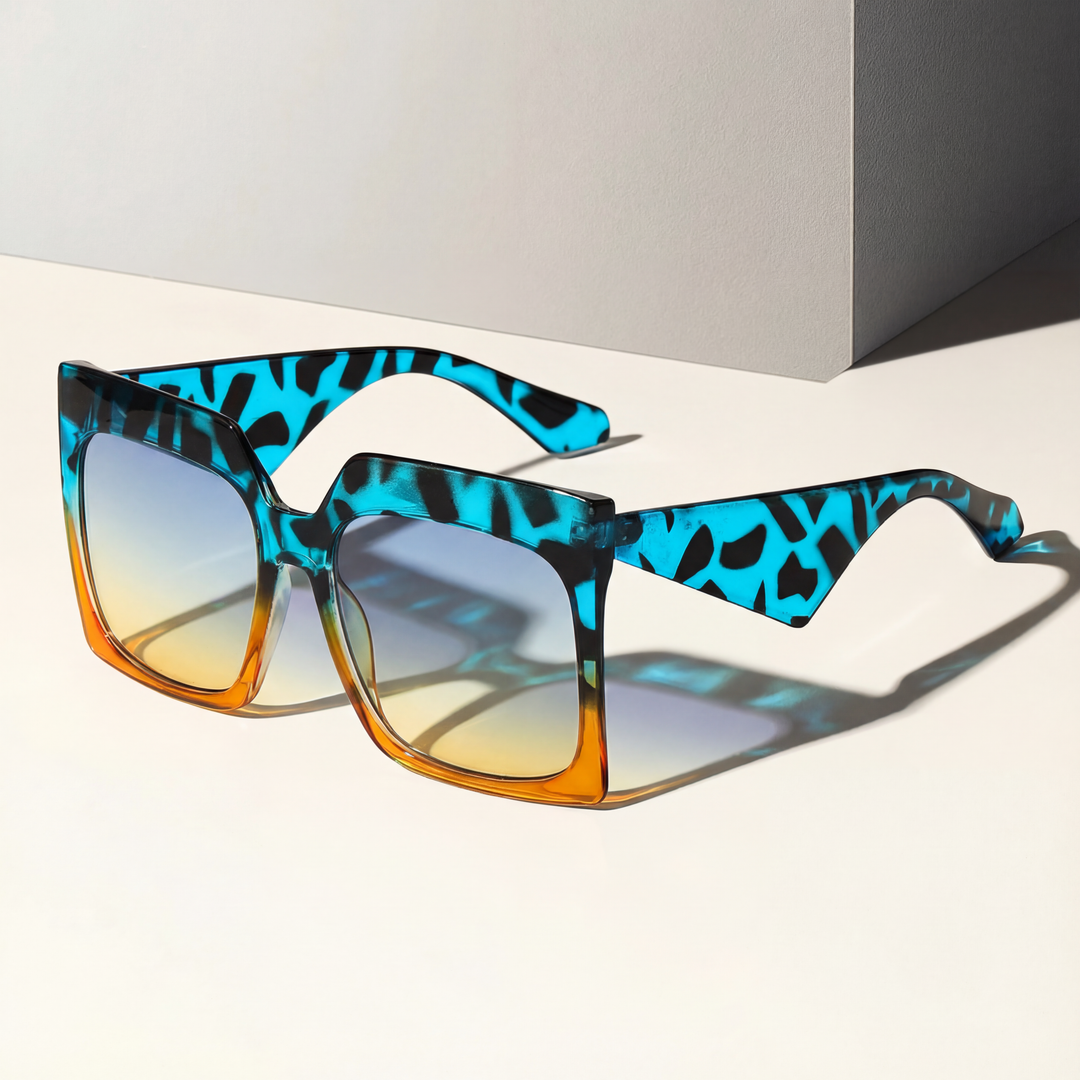 Unisex Panther-Inspired Sunglasses Panther Blue