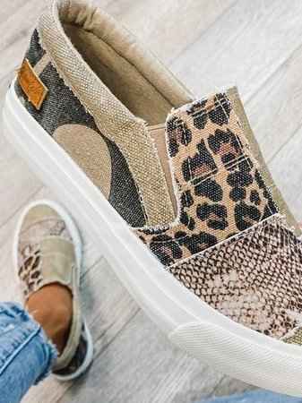 Frances | Trendy Pain-Relieving Slip-Ons Khaki