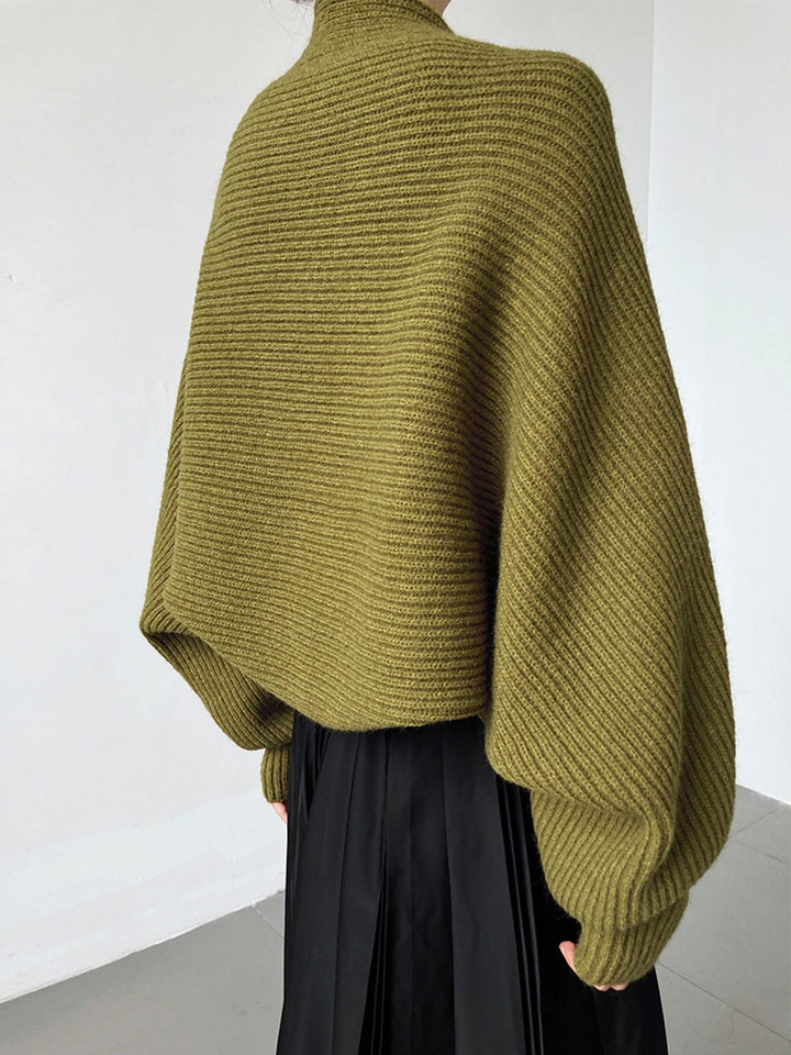 Women's Ribbed Knit Long Sleeve Cardigan