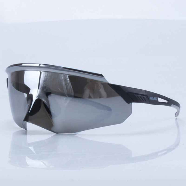 Polarized SolarBurst Sunglasses Chrome Black