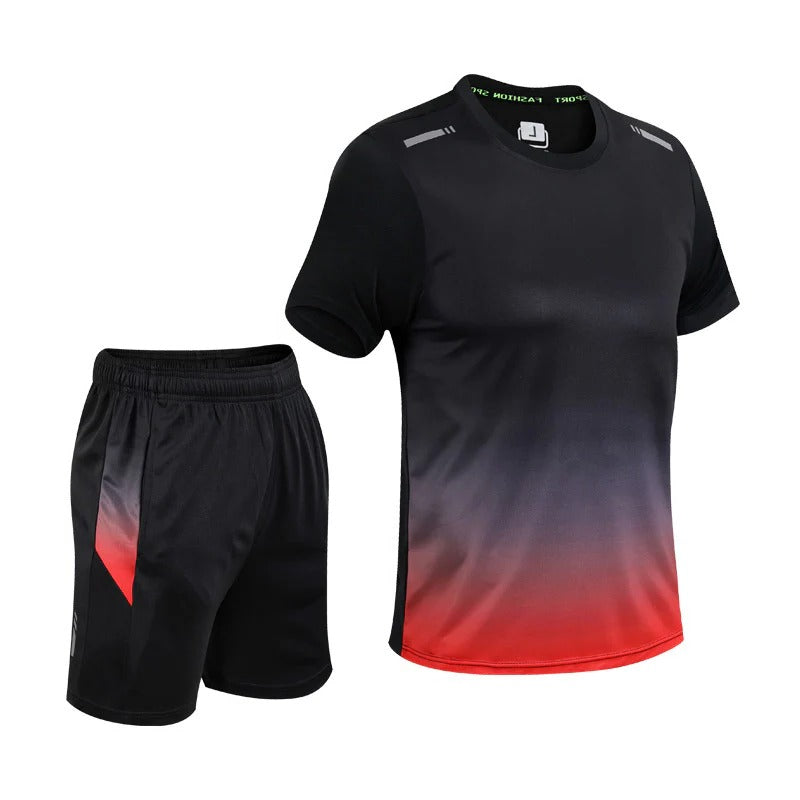 Men's Gradient Design Sportswear Set