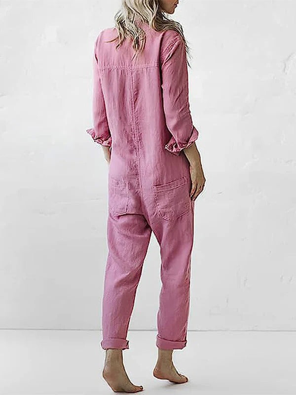 Dame Stilfuld Jumpsuit til Let Hverdagstøj