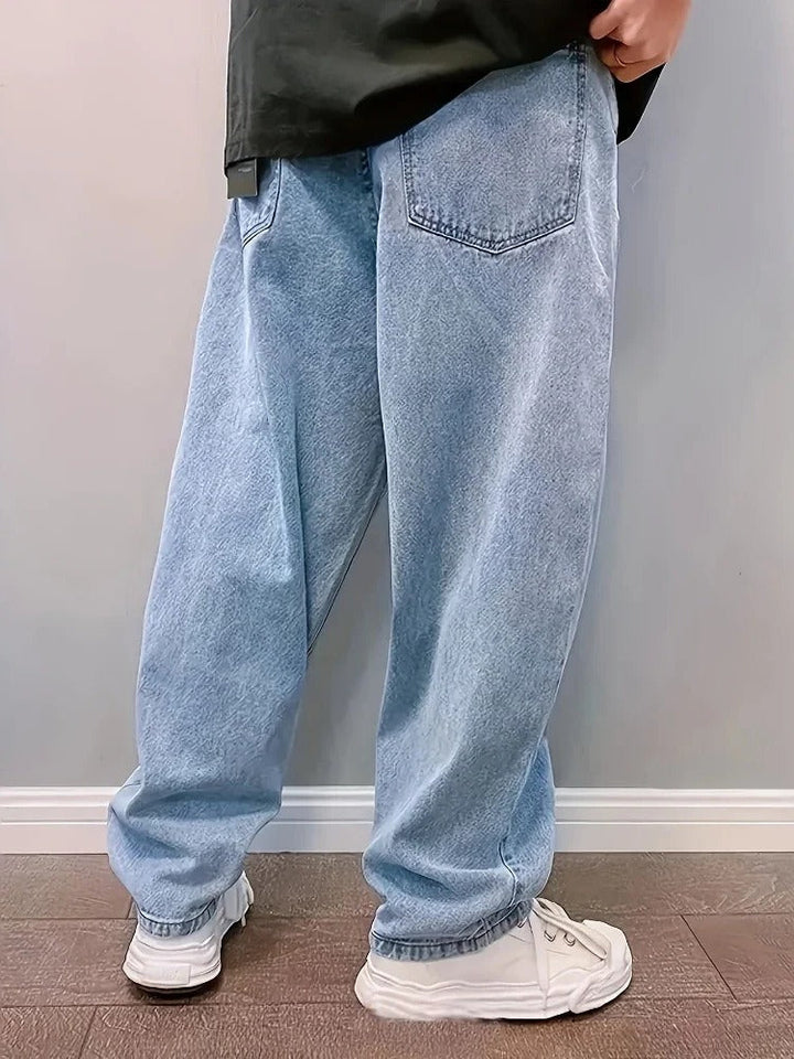 Men's Relaxed Fit Baggy Jeans