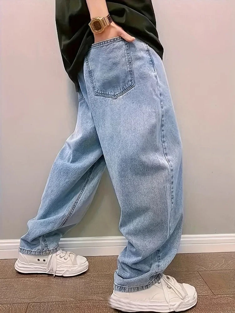 Men's Relaxed Fit Baggy Jeans