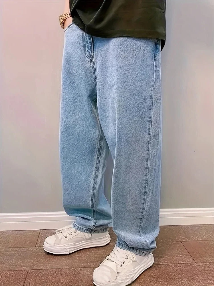 Men's Relaxed Fit Baggy Jeans