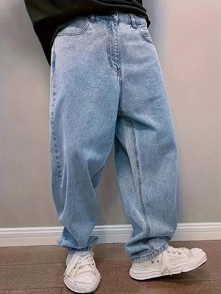 Men's Relaxed Fit Baggy Jeans