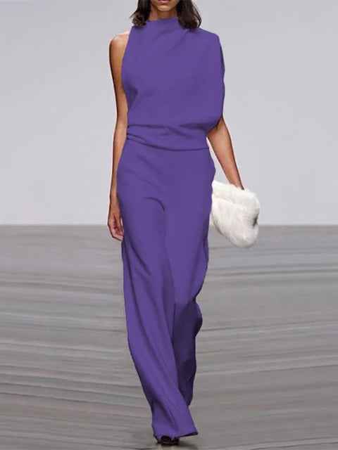 Women's Stylish Wide-Leg Jumpsuit