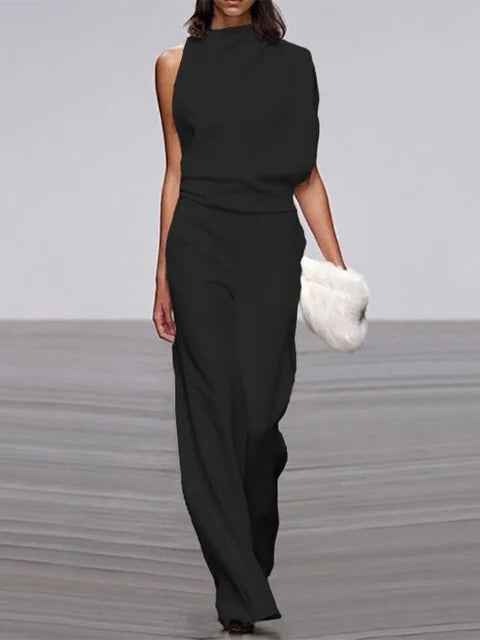Women's Stylish Wide-Leg Jumpsuit