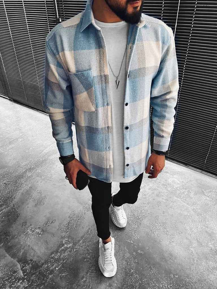 James | Men's Comfortable Warm Shirt