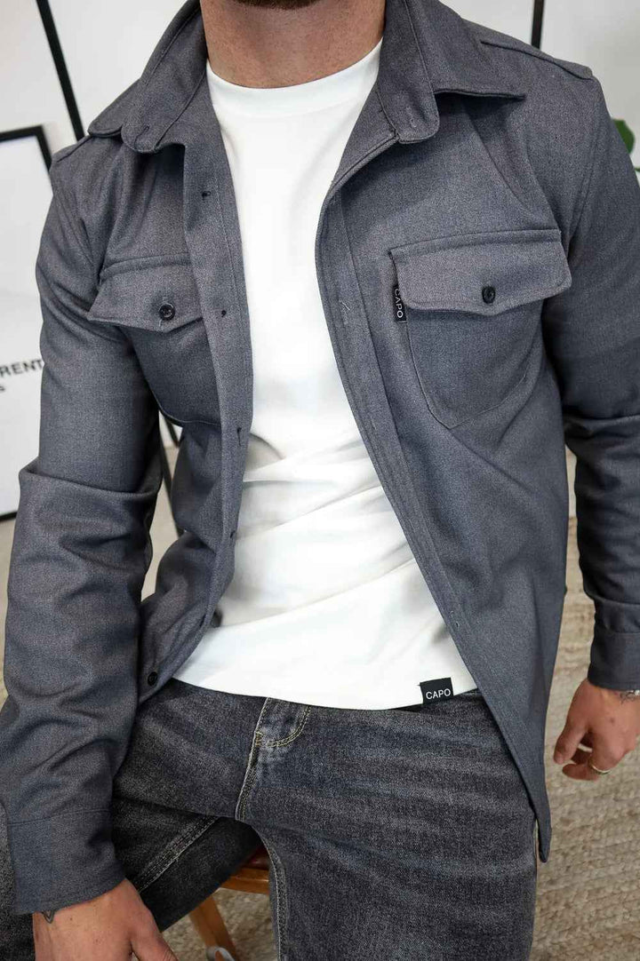 Men's Stylish Casual Overshirt