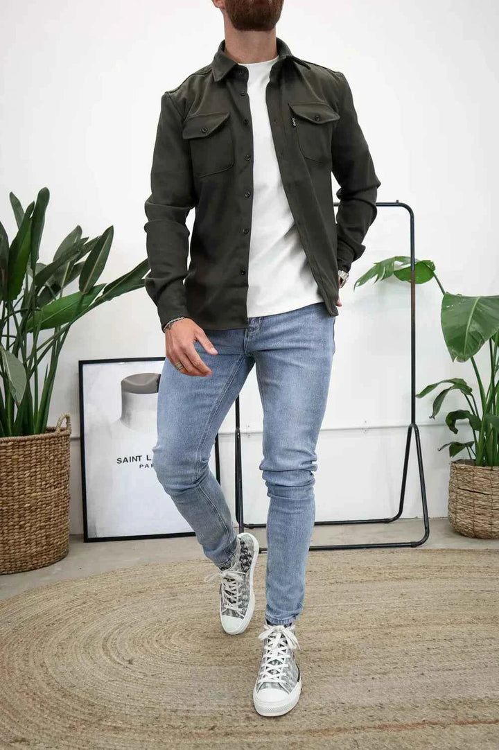 Men's Stylish Casual Overshirt