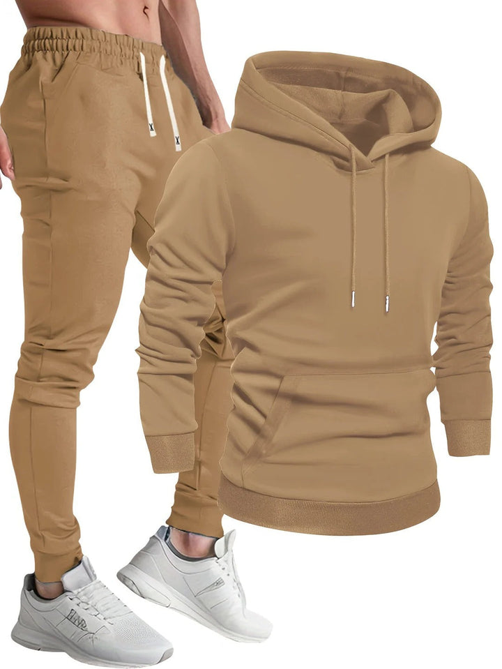 Men's Athletic Hoodie and Jogger Set
