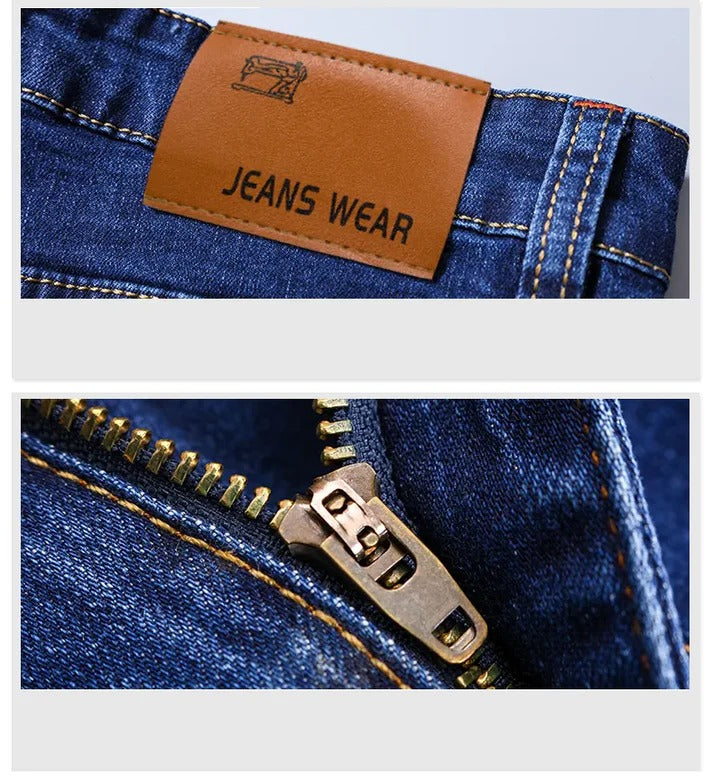 Men's Slim-Fit Stretch Denim Pants