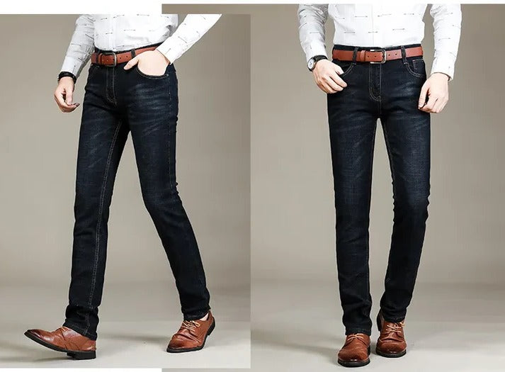 Men's Slim-Fit Stretch Denim Pants
