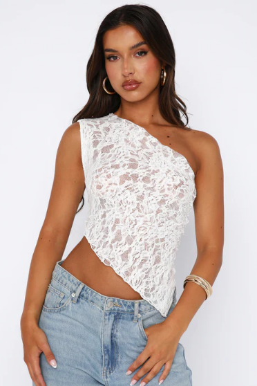Milo | Women's Trendy Summer Top White