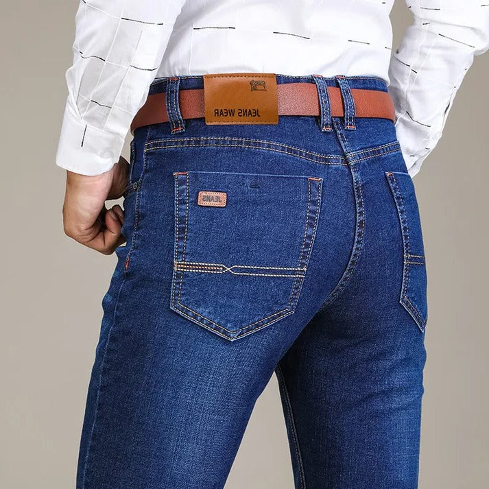 Men's Slim-Fit Stretch Denim Pants