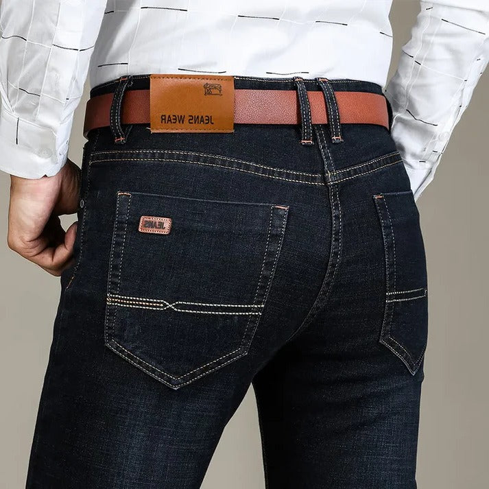 Men's Slim-Fit Stretch Denim Pants