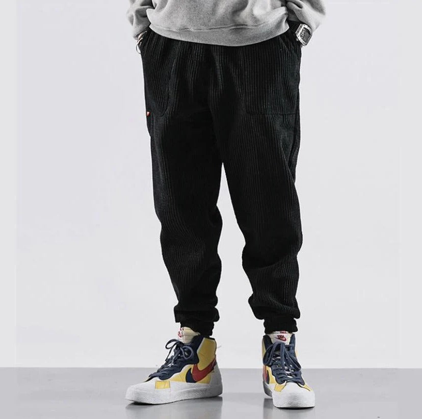 Men's Comfortable Casual Jogging Trousers Black