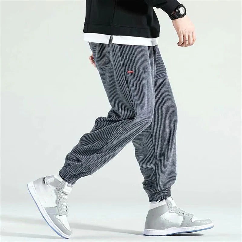 Men's Comfortable Casual Jogging Trousers Gray