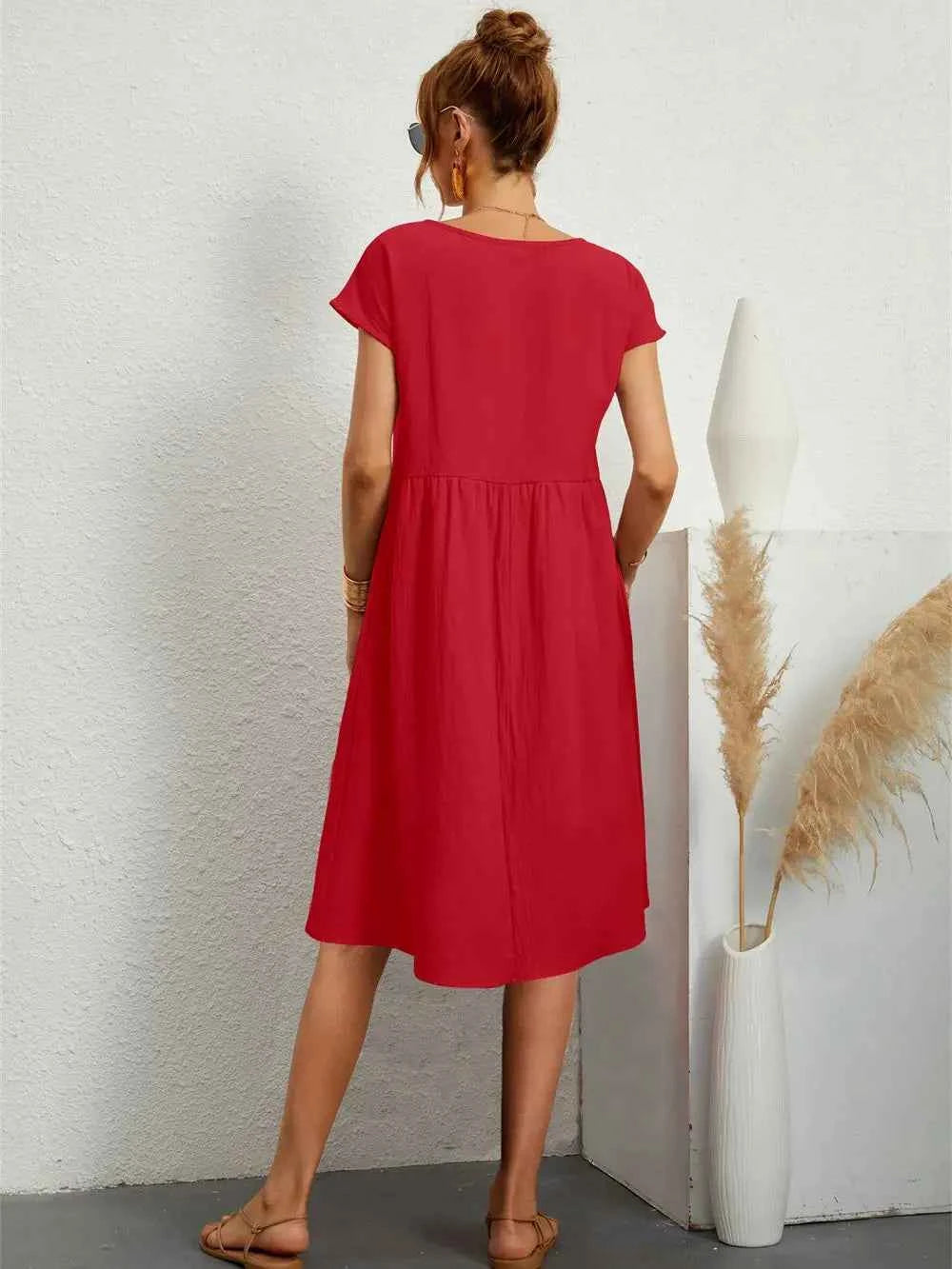 Kiara | Stylish Casual Pocket Dress for Everyday Comfort