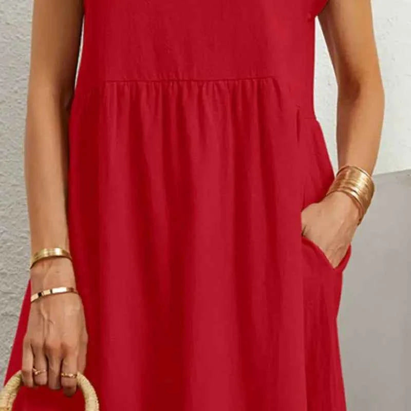 Kiara | Stylish Casual Pocket Dress for Everyday Comfort