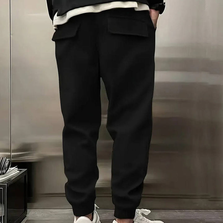 Men's Pleated Jogger Sweatpants