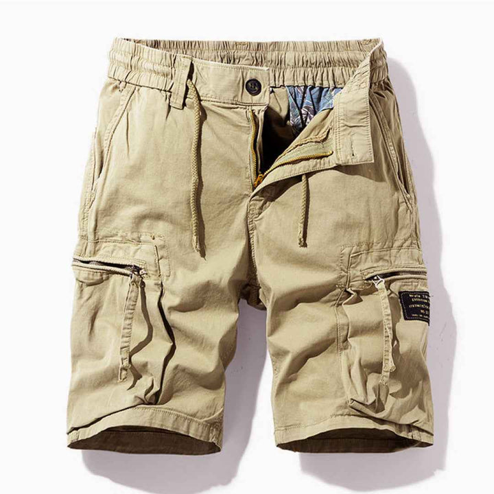 Raphael | Men's stylish cargo shorts Khaki