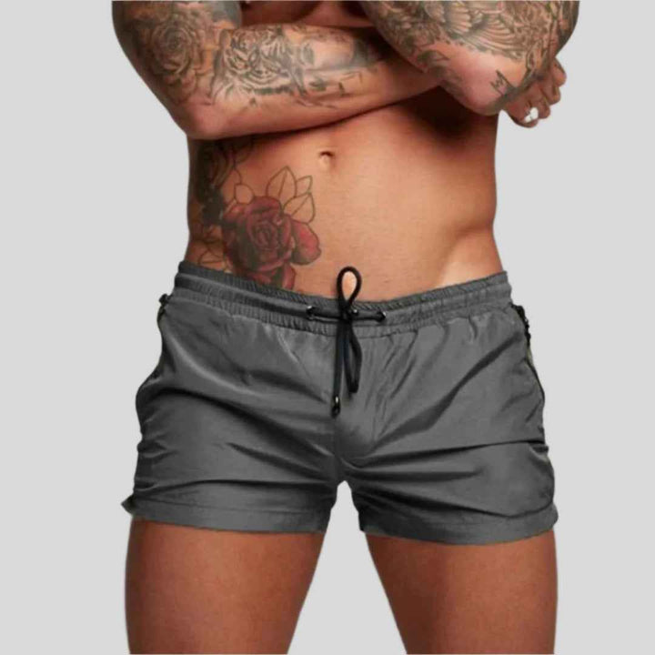 Ryan | Stylish Men's Swim Trunks Dark Grey