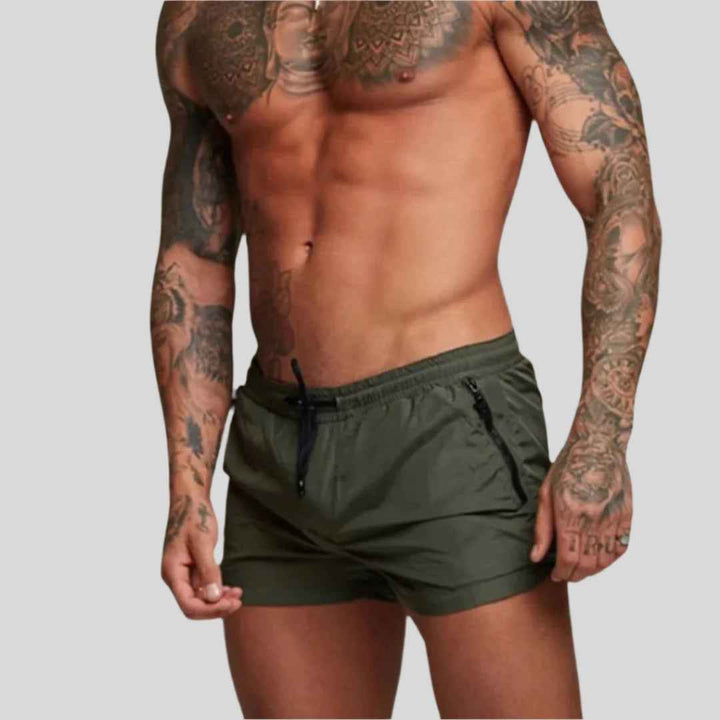 Ryan | Stylish Men's Swim Trunks Army Green