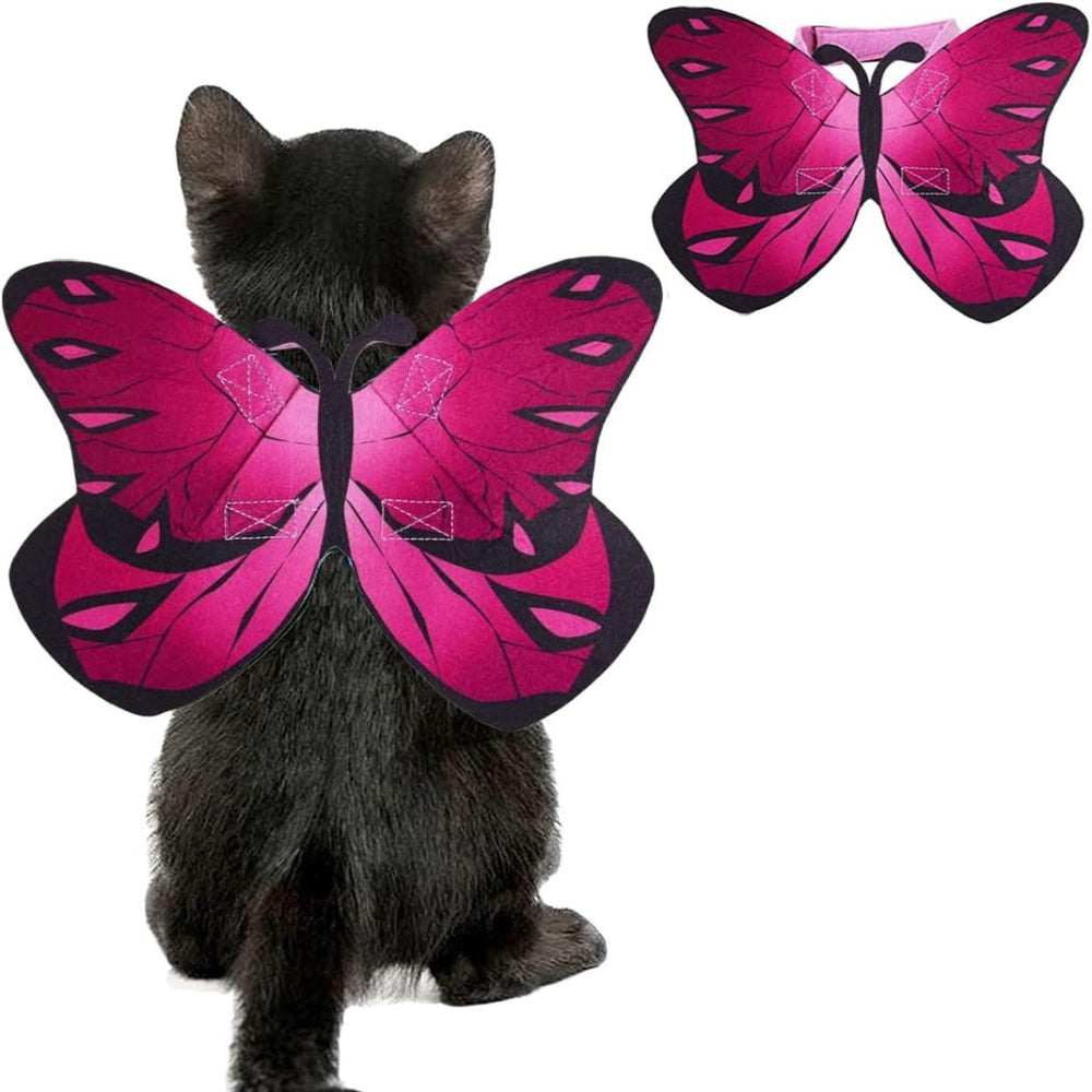 Halloween's Bat Wings Costume Accessory for Cats and Small Dogs Pink