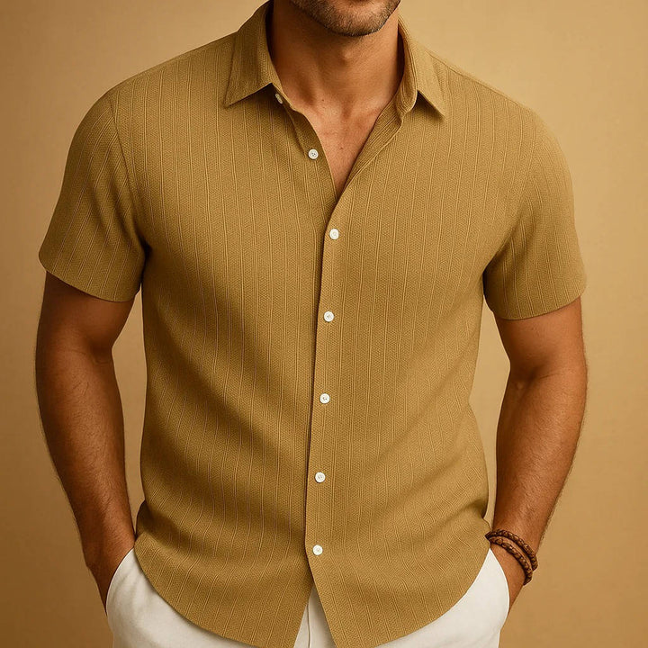 Mark | Chemise légère à manches courtes pour homme